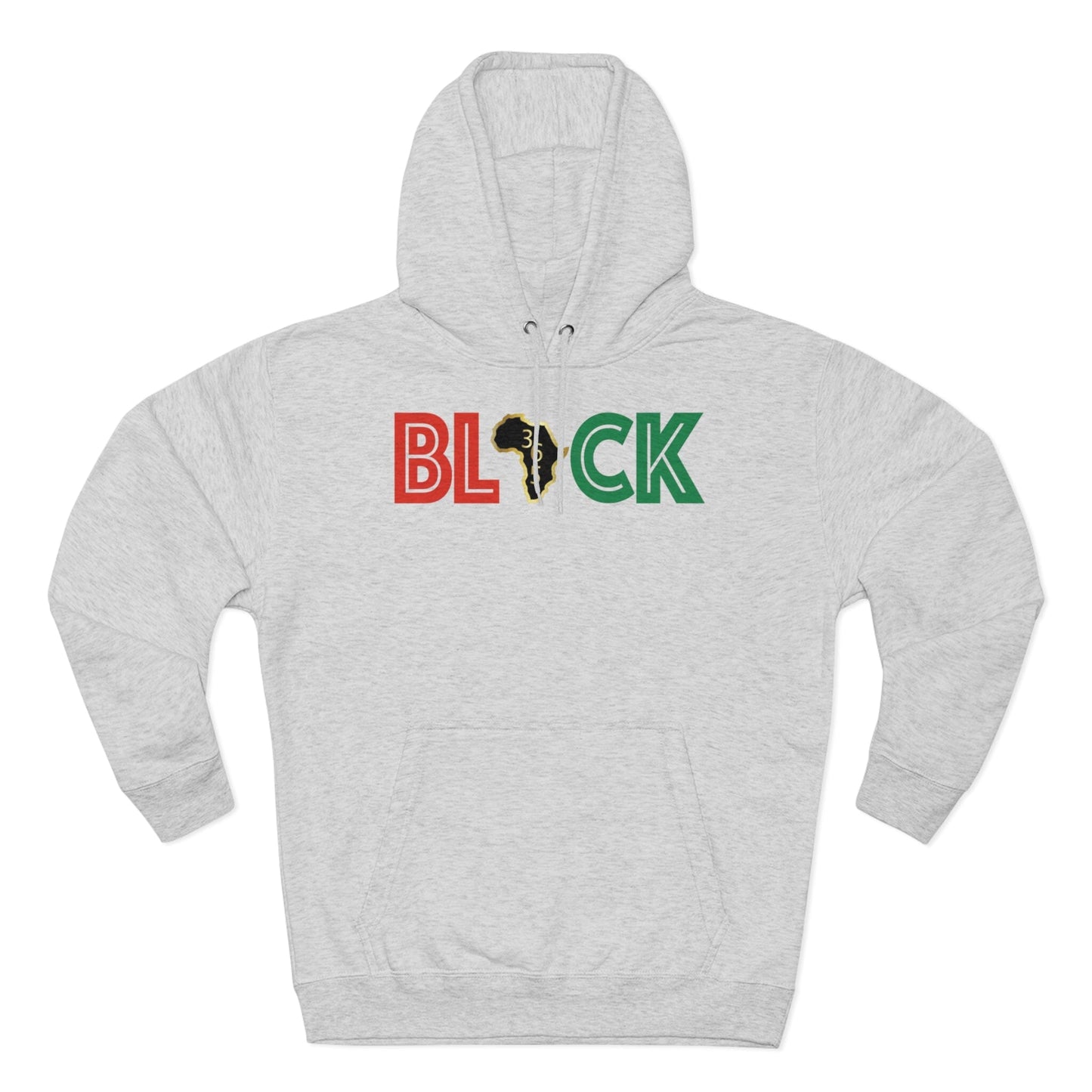 Black 365 Unisex Premium Pullover Hoodie Hoodie Printify Heather Grey S