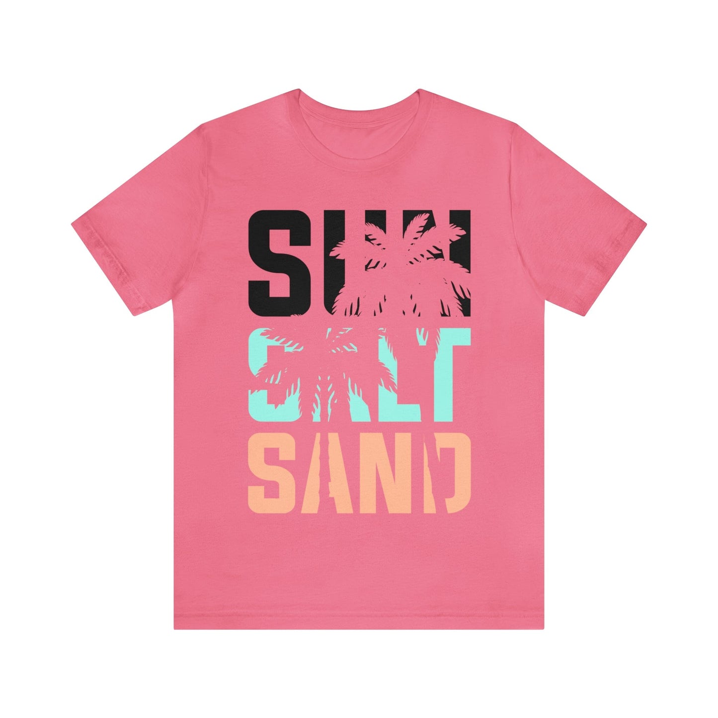 Sun, Salt & Sand Unisex Tee T-Shirt Printify Charity Pink S