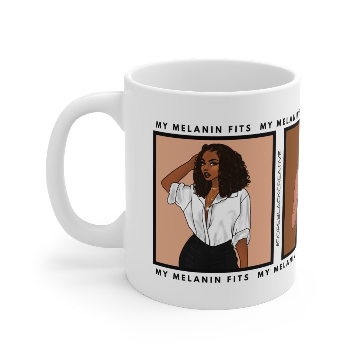 Melanin Mug x EJE Selects My Melanin Fits 