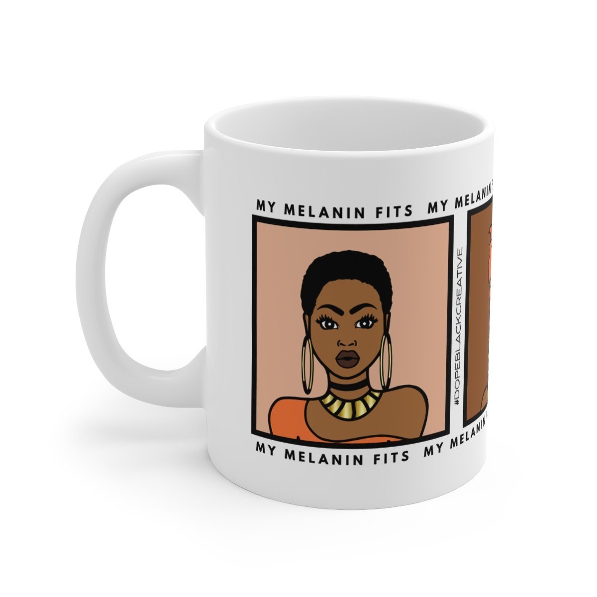 Melanin Mug x Cocoa Twins My Melanin Fits 