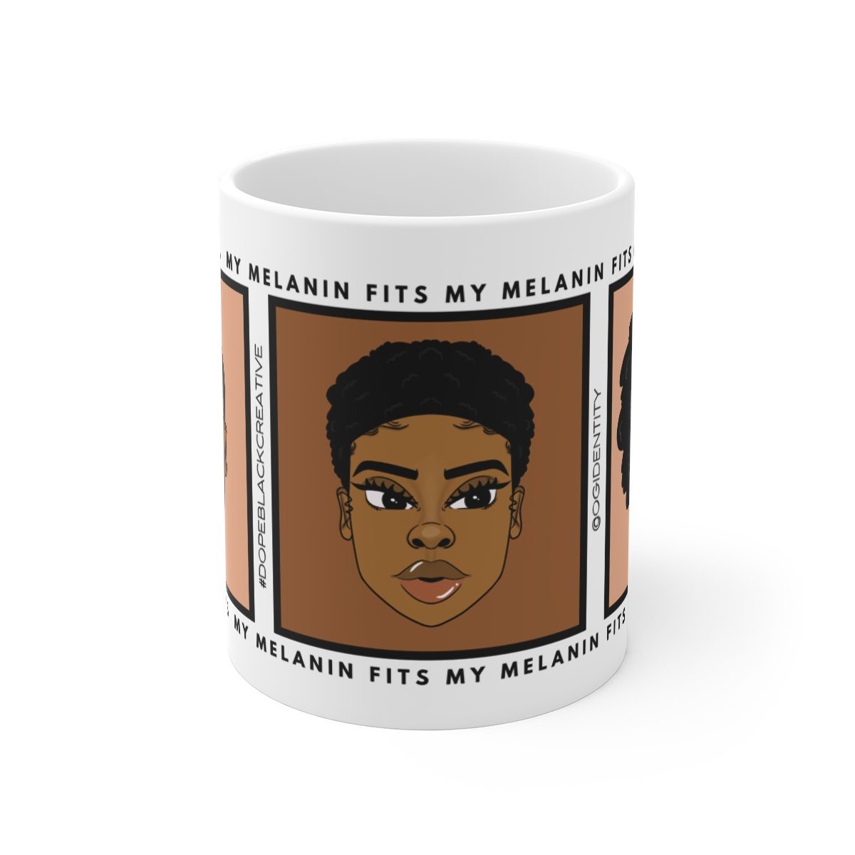 Melanin Mug x OG Identity My Melanin Fits 