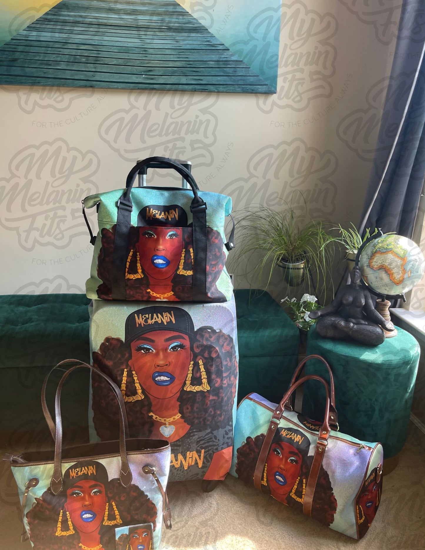 Zaxi Trolley Bag Handbag My Melanin Fits
