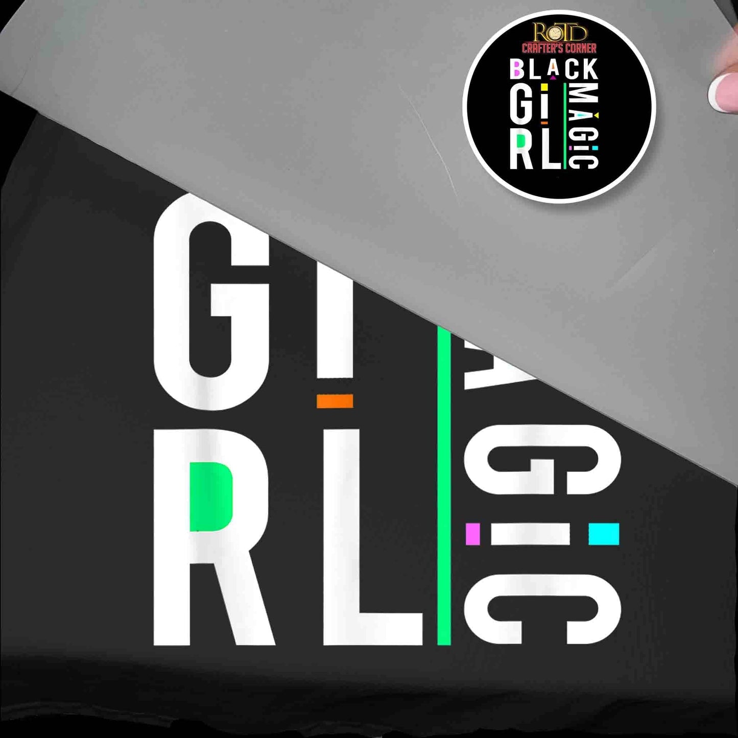 Black Girl Magic 2 DTF Print ROTD Crafter's Corner