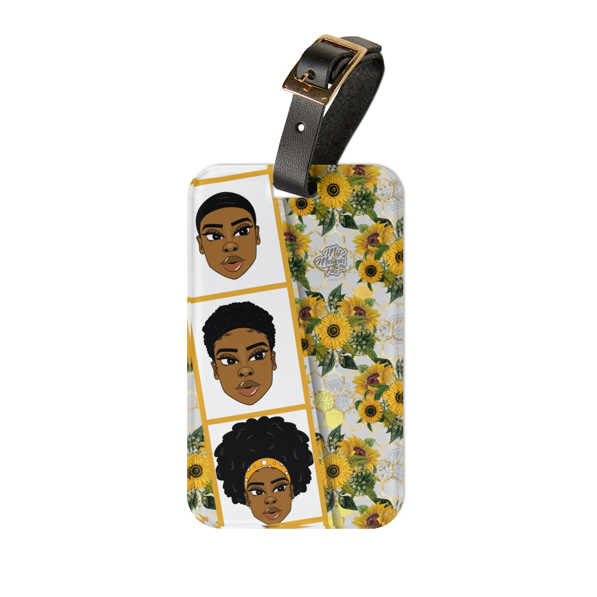Flourish Luggage Tag Accessories Printify 2.4'' × 4'' 