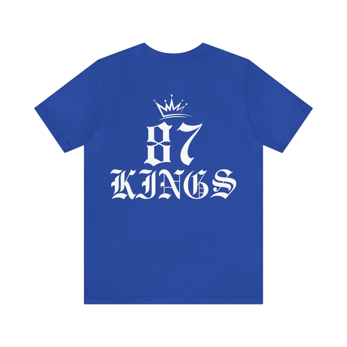 87 Kings Unisex Jersey Short Sleeve Tee T-Shirt Printify True Royal S 