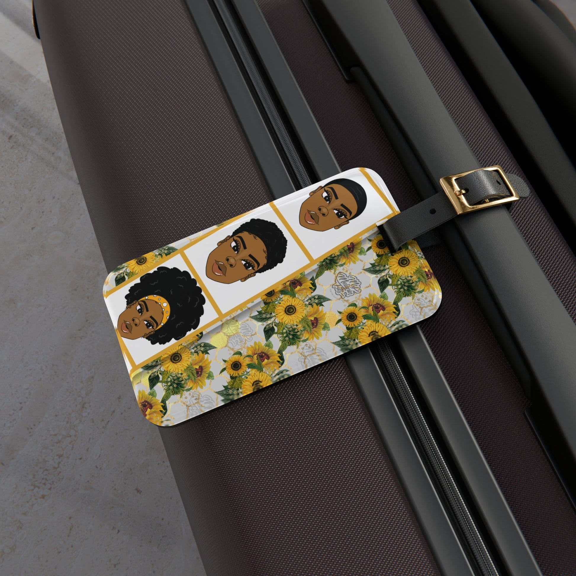 Flourish Luggage Tag Accessories Printify 