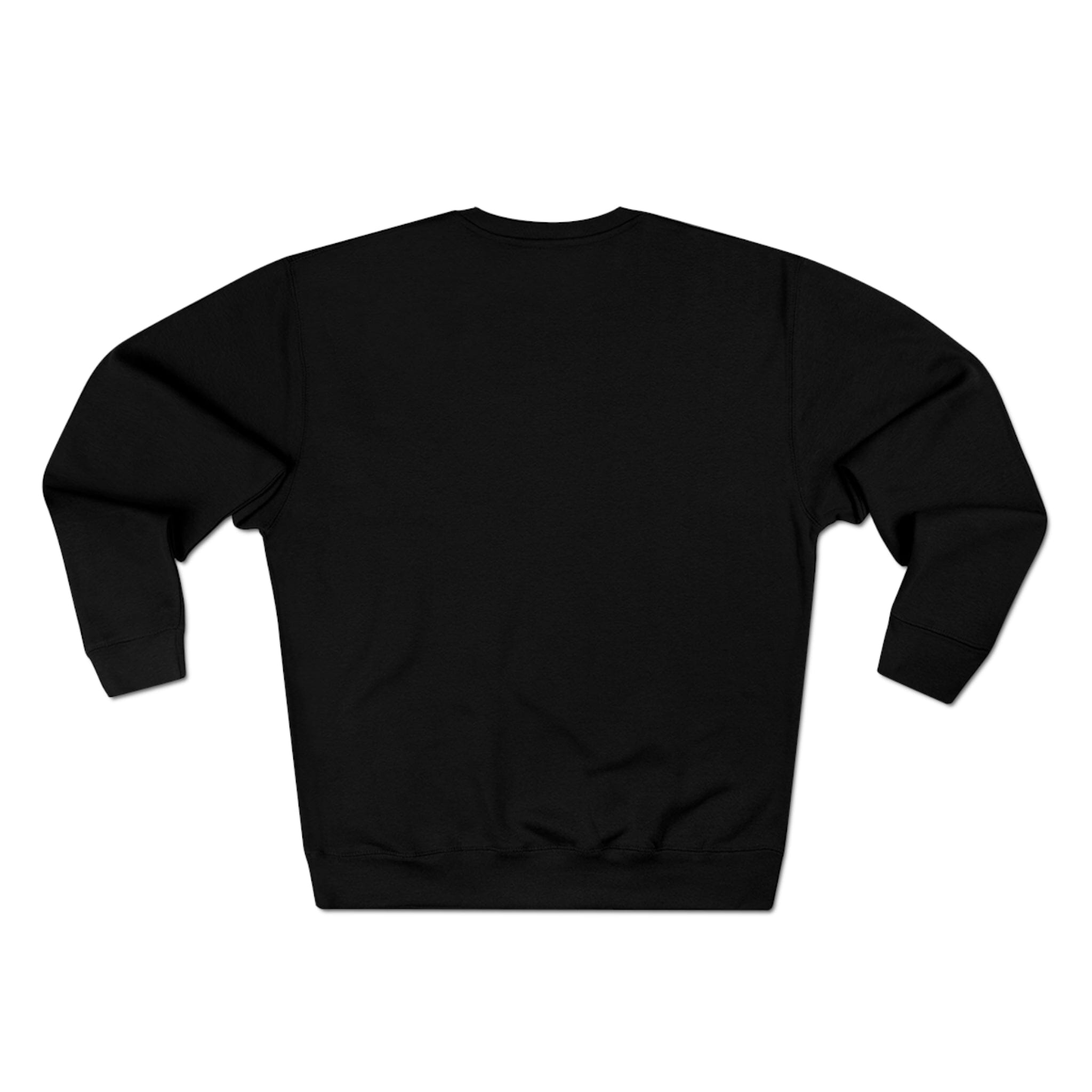 Black 365 Premium Crewneck Sweatshirt Sweatshirt Printify 