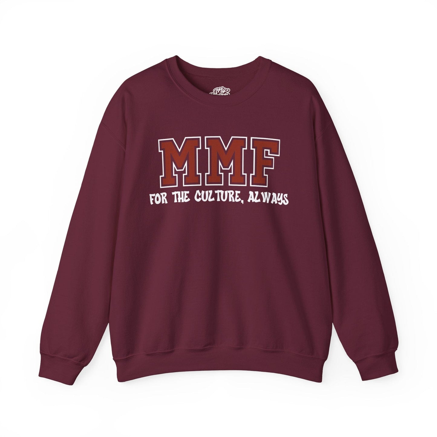 MMF Unisex Heavy Blend™ Crewneck Sweatshirt Sweatshirt Printify S Maroon 