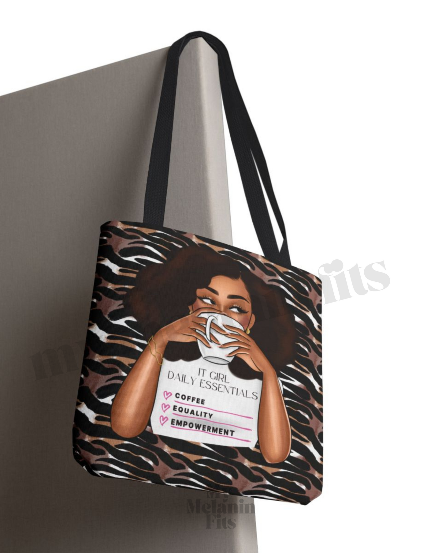 It Girl Tote Bag - Coffee, Equality & Empowerment