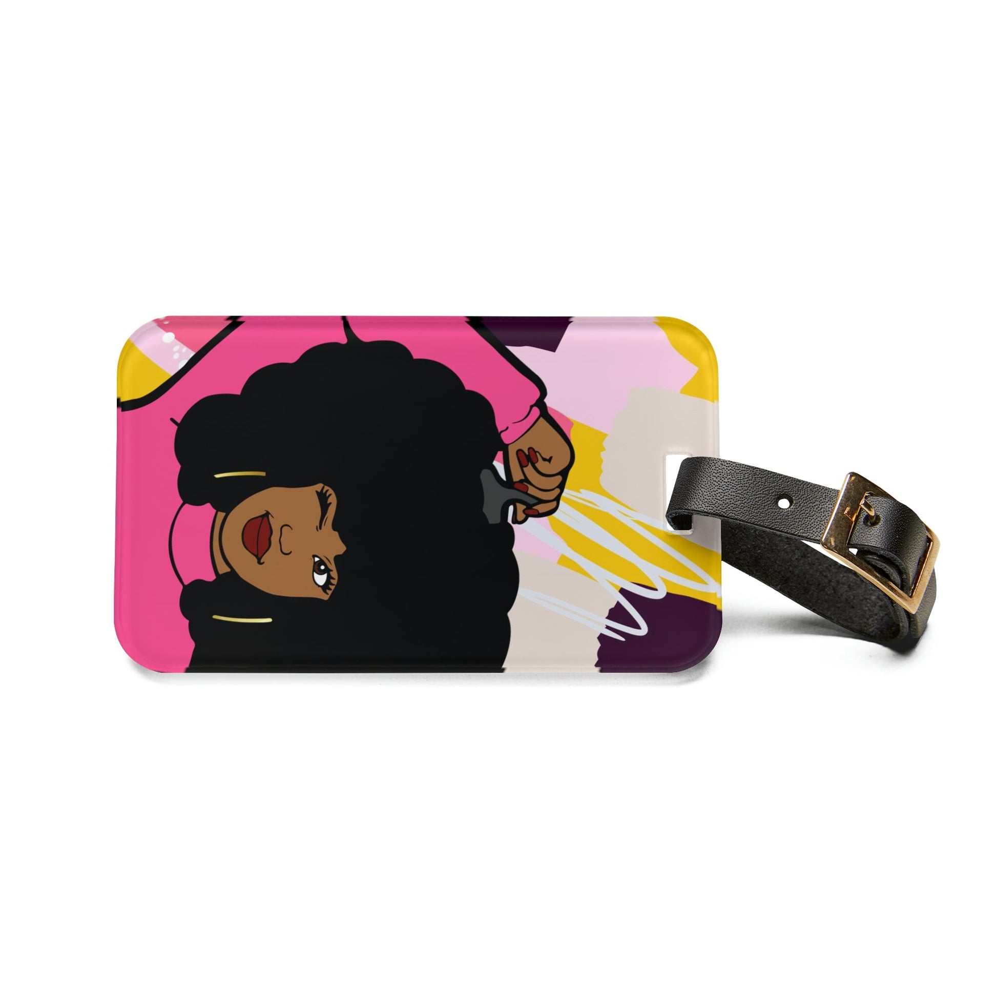 Melany Luggage Tag Accessories Printify 