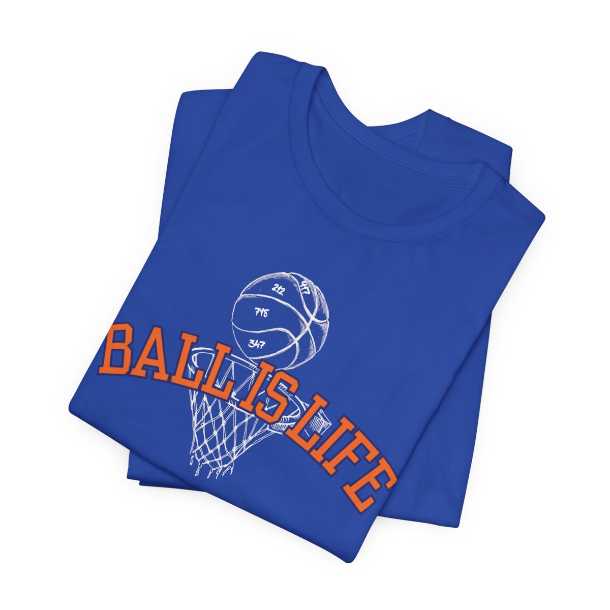 Ball Is Life T-Shirt | Basketball Typography Tee