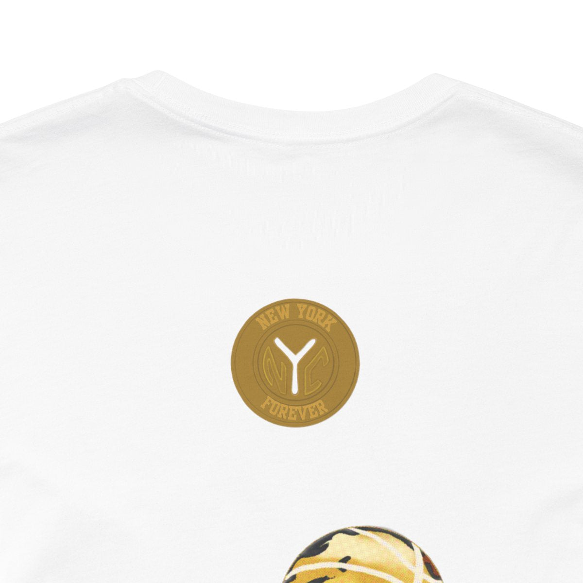 Born + Raised New York Basketball Fan T-Shirt | Championship Trophy Graphic Tee