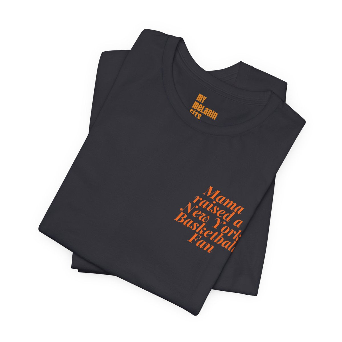 Mama Raised a New York Basketball Fan T-Shirt | Championship Trophy Graphic Tee l