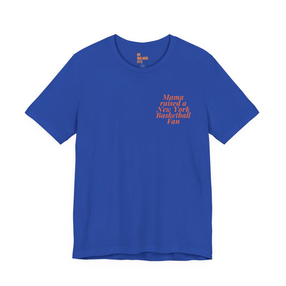 Mama Raised a New York Basketball Fan T-Shirt | Championship Trophy Graphic Tee l