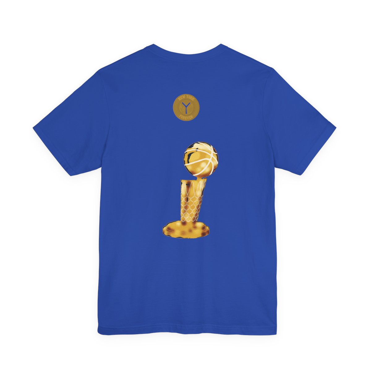Mama Raised a New York Basketball Fan T-Shirt | Championship Trophy Graphic Tee l
