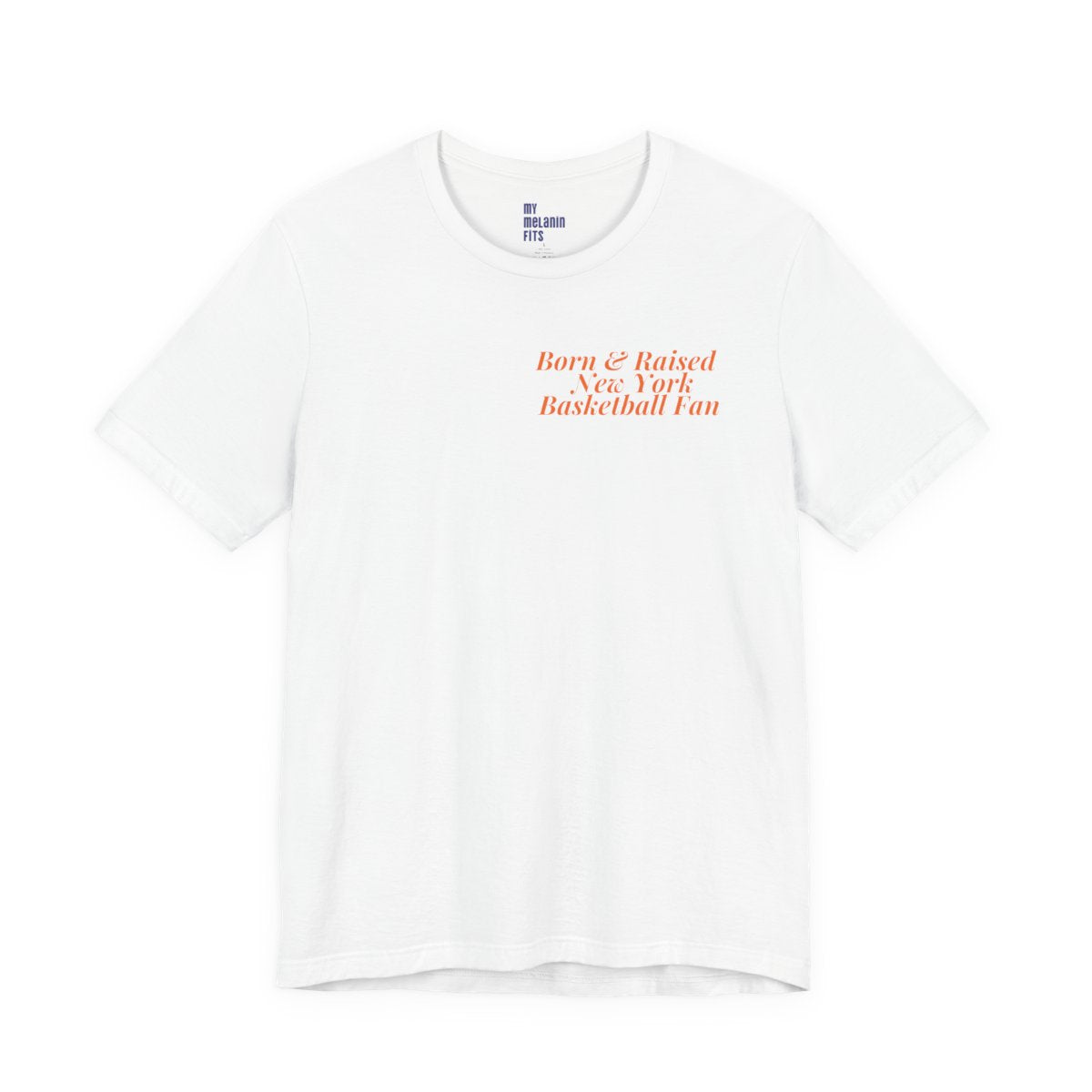 Born + Raised New York Basketball Fan T-Shirt | Championship Trophy Graphic Tee