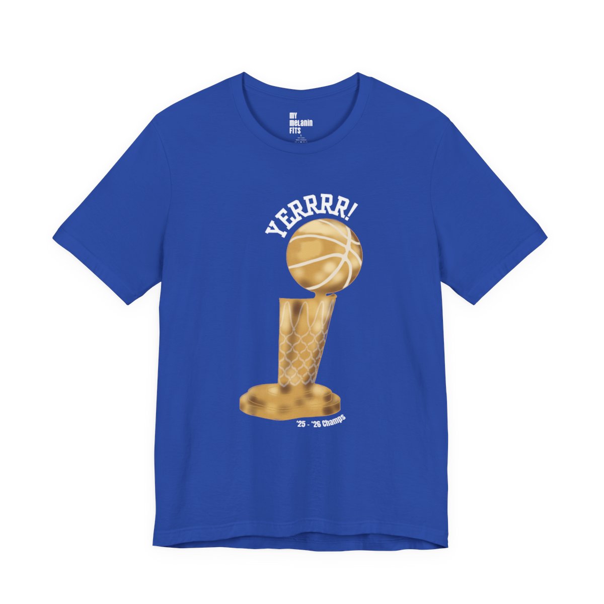 Yerrr! Basketball Trophy Tee | New York Forever Graphic T-Shirt