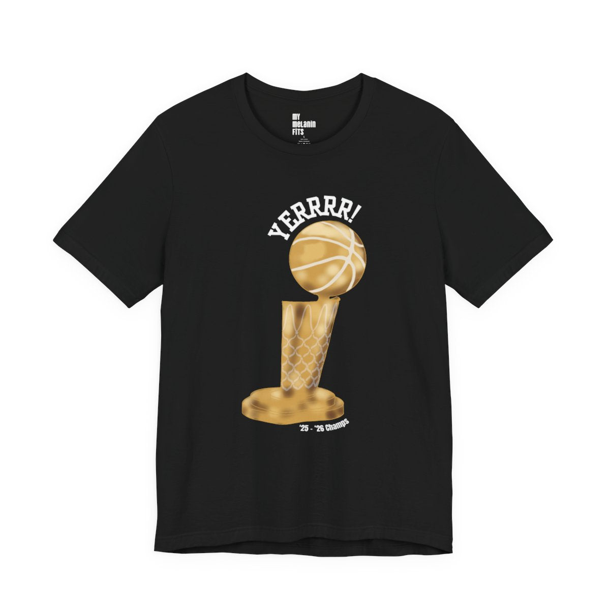 Yerrr! Basketball Trophy Tee | New York Forever Graphic T-Shirt