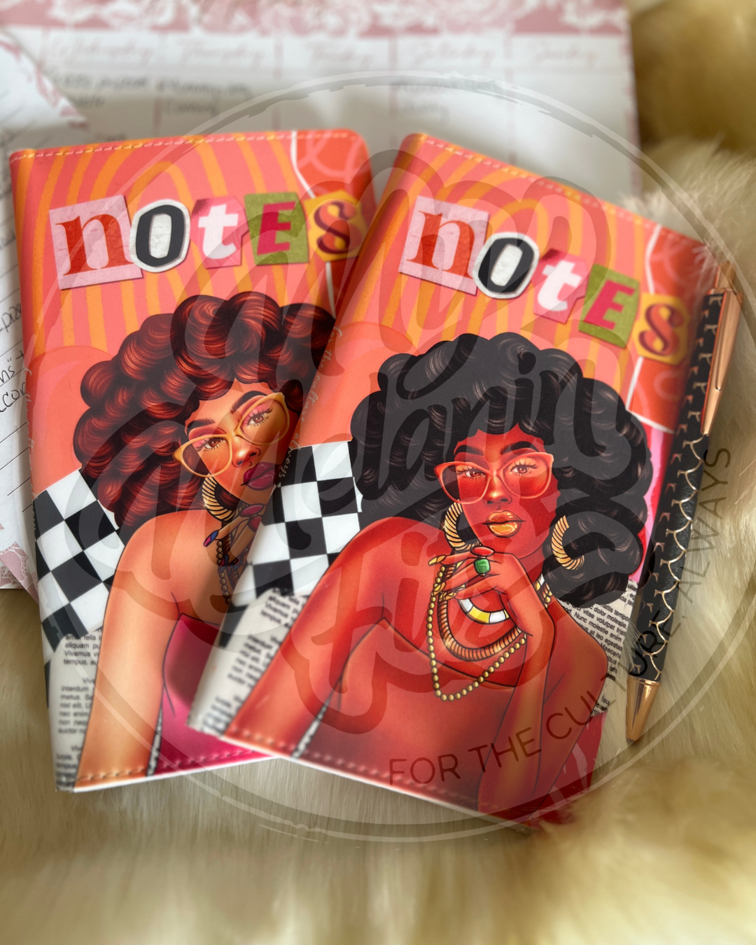 Afro Queen Pocket Journal - Collage Edition | My Melanin Fits