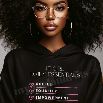 It Girl Hooded Sweatshirt