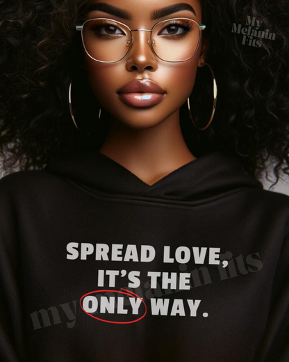 Spread Love Unisex Hoodie - Advocate for Women