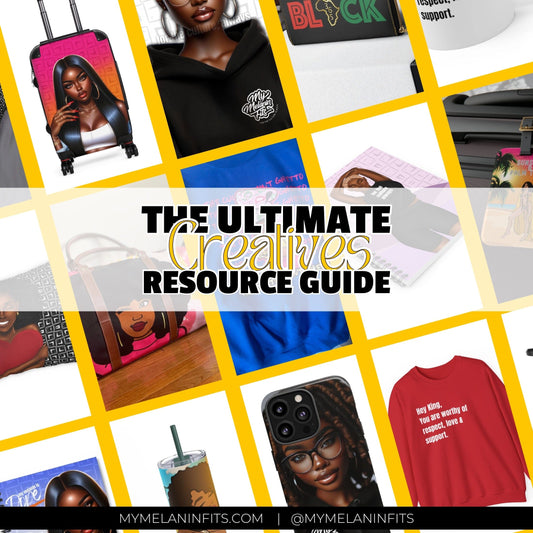 Ultimate Creatives Resource Guide - Vendors List for Creative Business Owners Digital Download My Melanin Fits 