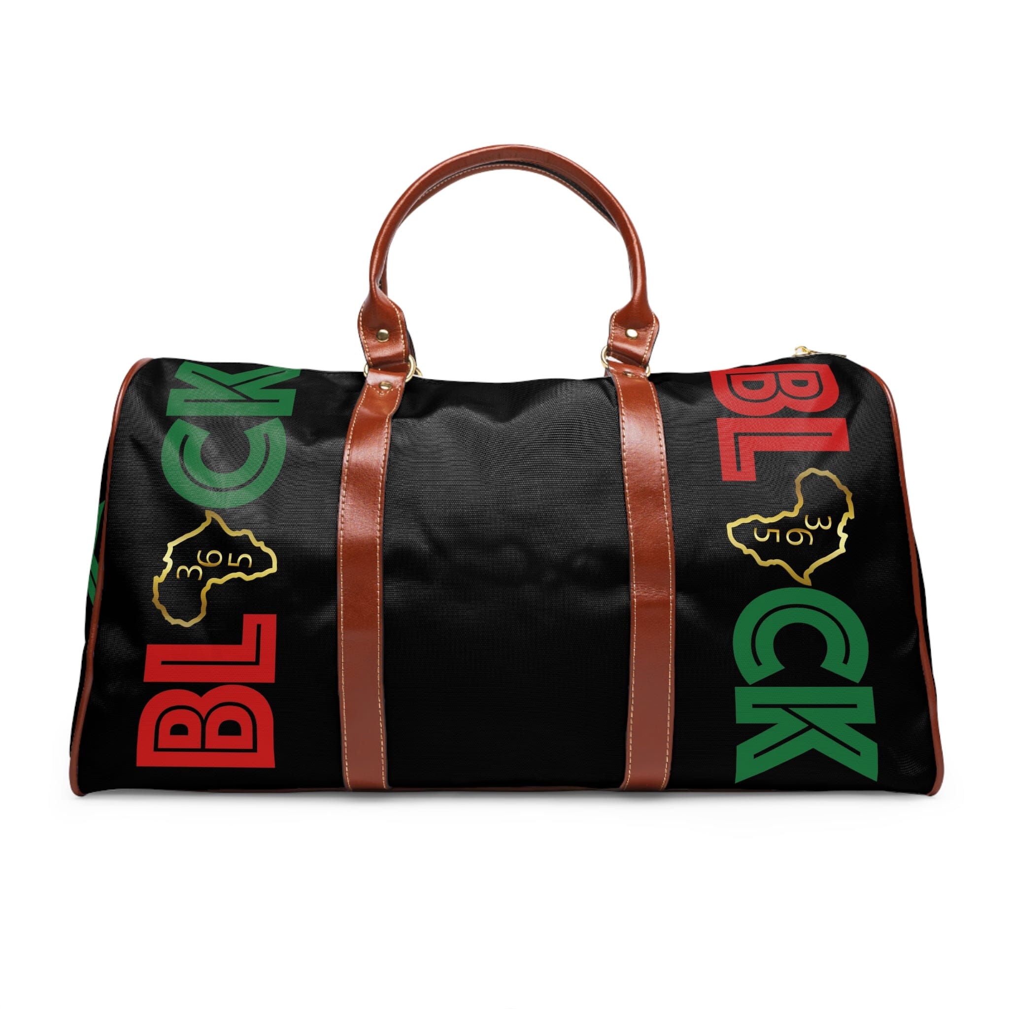 Black 365 Travel Bag Bags Printify 20" x 12" Brown 