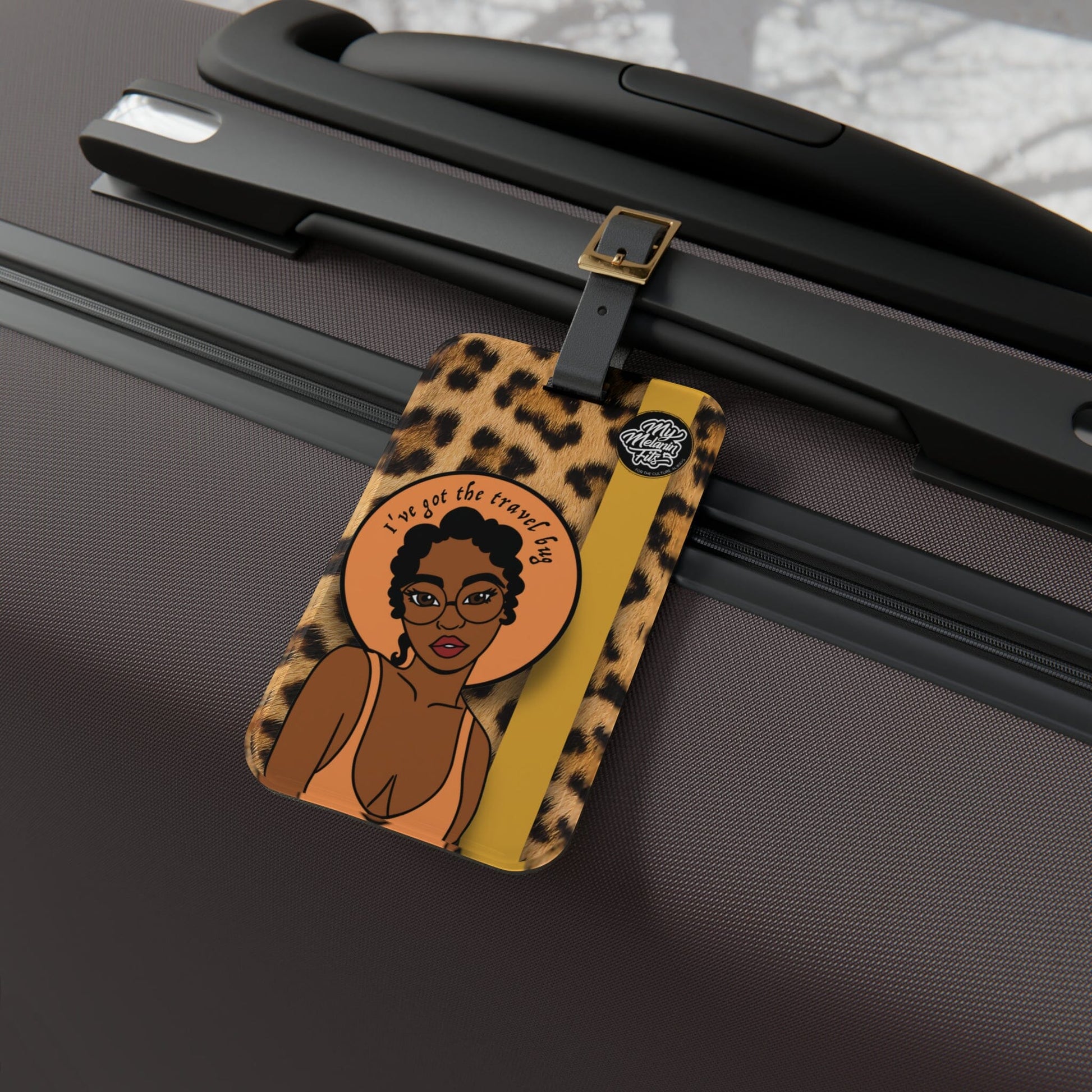 Travel Bug Luggage Tag Accessories Printify 