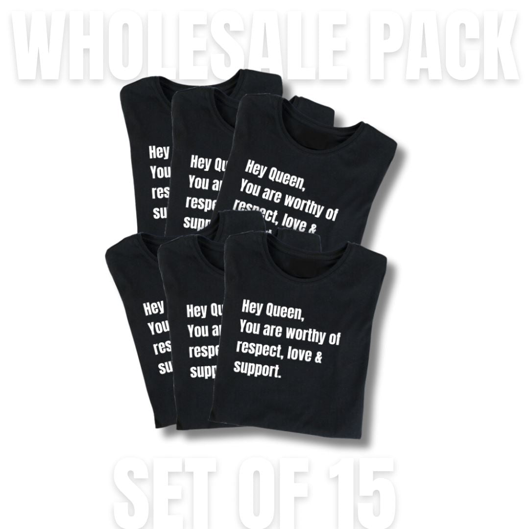 Done For You Apparel Packs My Melanin Fits Hey Queen T-shirt 