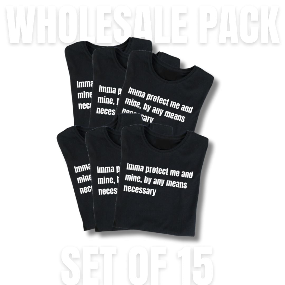 Done For You Apparel Packs My Melanin Fits By Any Means Necessary T-shirt 