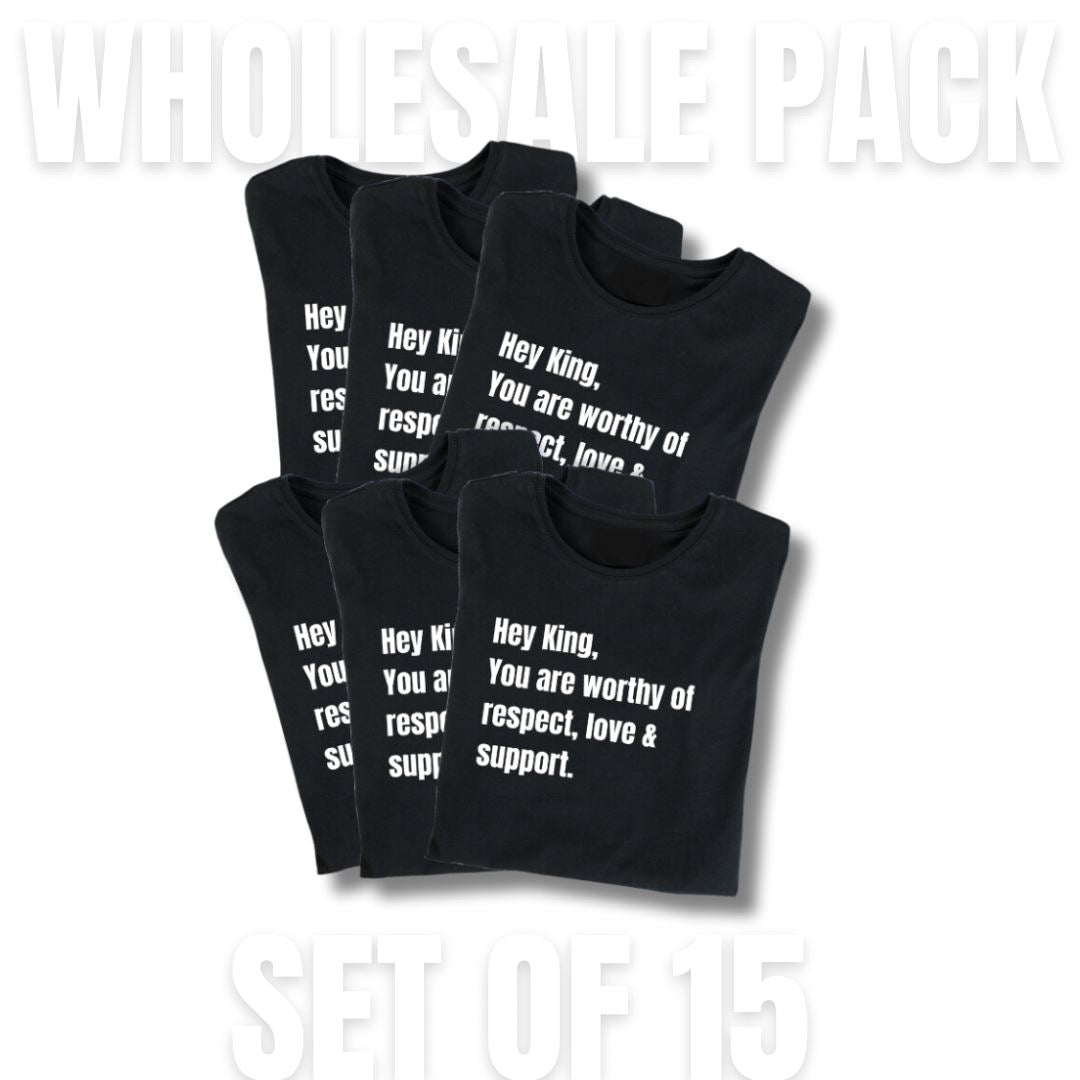 Done For You Apparel Packs My Melanin Fits Hey King T-shirt 
