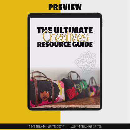 Ultimate Creatives Resource Guide - Vendors List for Creative Business Owners