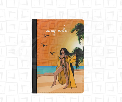 Vacay Mode Passport Cover Passport Holder My Melanin Fits 