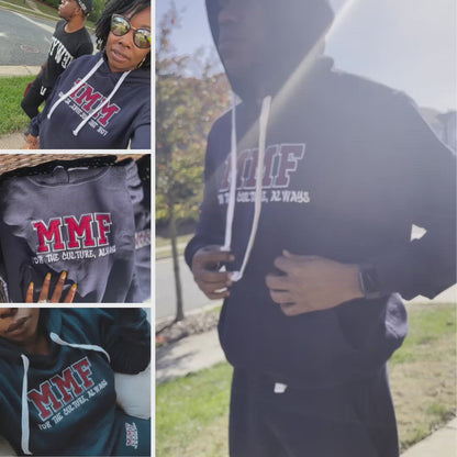 My Melanin Fits The Varsity Sweatsuit Loungewear Jogger Set