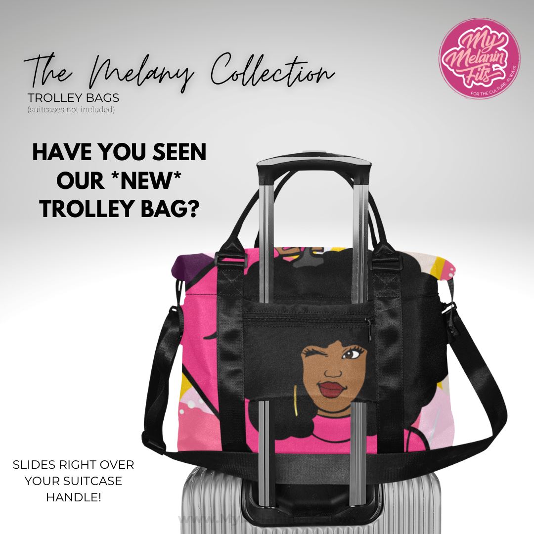 Melany Luggage Cover Luggage Covers My Melanin Fits 