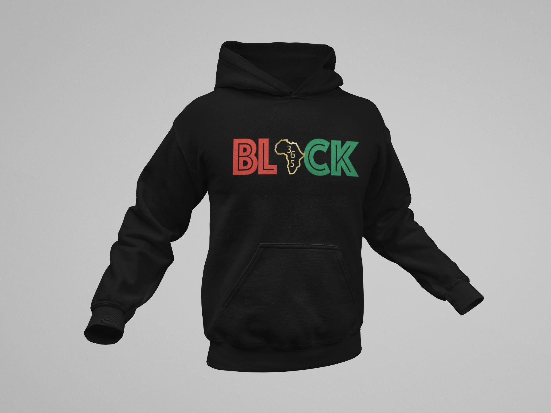 Black 365 Tee Apparel My Melanin Fits 